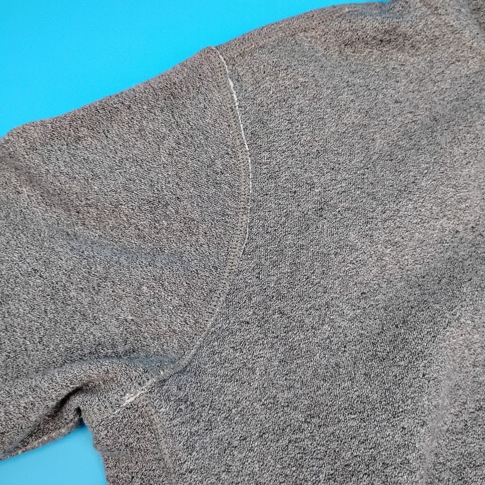 Polo Ralph Lauren Thick Zip Up Hoodie Mens XL Jacket Gray Waffle Knit Hood - Picture 16 of 16